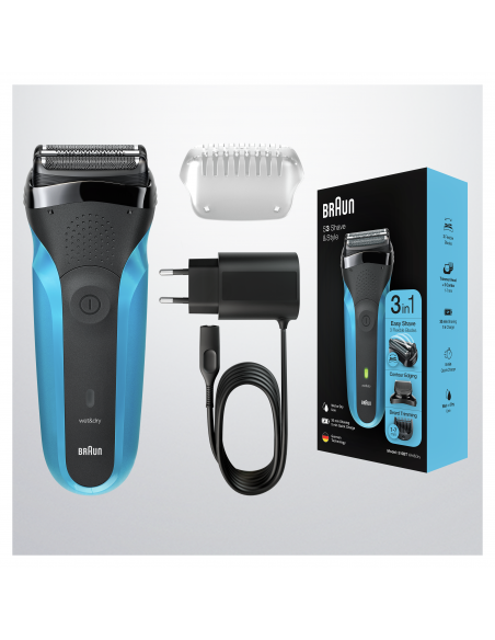 310BT pardel Series 3 Shave&Style 3-in-1 Wet&Dry