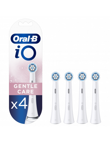 SW-4 Oral-B iO Gentle Care nomaināmie pieaugušo zobu birstes uzgaļi. 4 gab.