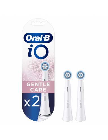 SW-2 Oral-B iO Gentle Care keičiamos dantų šepetėlio galvutės. 2 vnt.