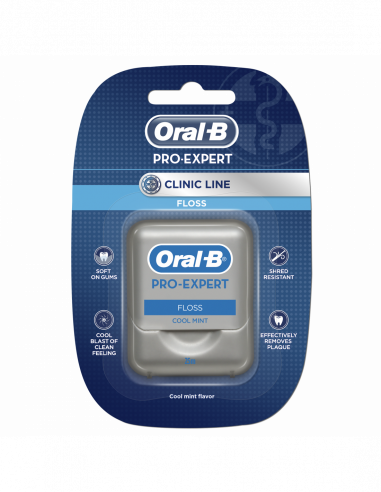 Oral-B Pro-Expert Clinic Line Dantų Siūlas, 25 m