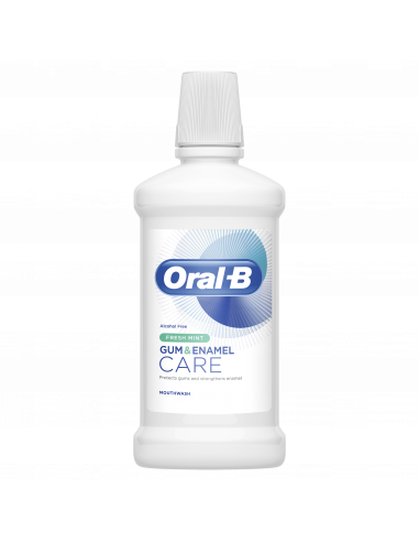 Oral-B Gum & Enamel Care Fresh Mint Burnos Skalavimo Skystis 500ml
