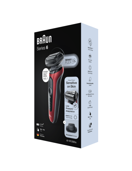 61-R1200s barzdaskutė Series 6 AutoSence