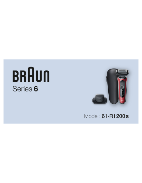 61-R1200s barzdaskutė Series 6 AutoSence