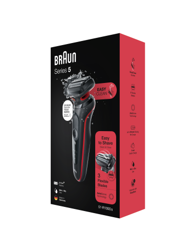 51-R1000s skuveklis Braun Series 5 AutoSense