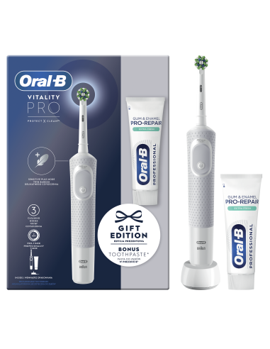 D103.413.3 Braun Oral-B Vitality Pro Gift Edition (+hambapasta)