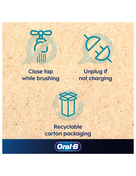 D305.513.3B Pro Series 1 Elektriskā Zobu Birste Black Cross Action