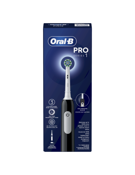 D305.513.3 Pro Series 1 Elektriline Hambahari Black Cross Action