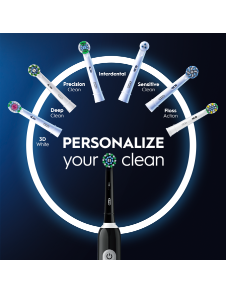 D305.513.3 Pro Series 1 Elektriline Hambahari Black Cross Action