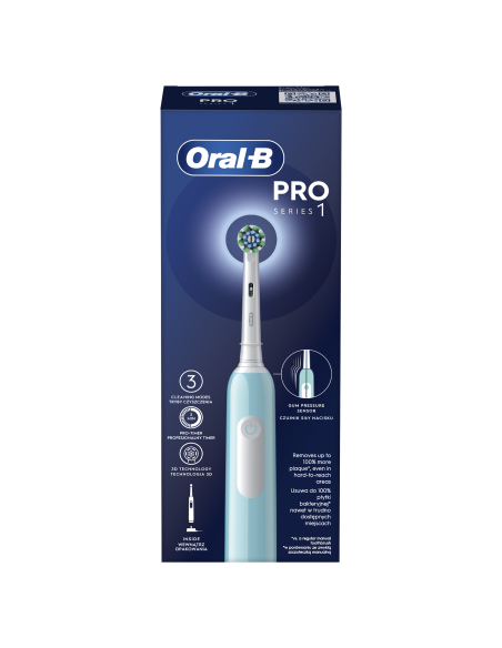 D305.513.3 Pro Series 1 Elektriline Hambahari Caribbean Blue Cross Action