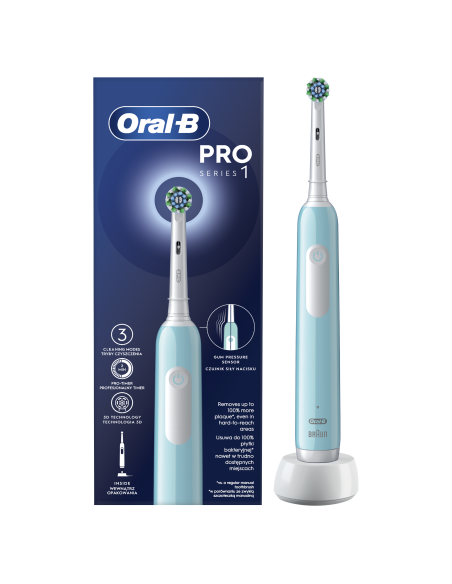 D305.513.3 Pro Series 1 Elektriline Hambahari Caribbean Blue Cross Action