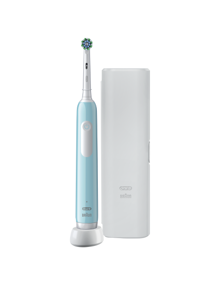 D305.513.3X Pro Series 1 Caribbean Blue Elektriskā Zobu Birste + Ceļojuma Futrālis