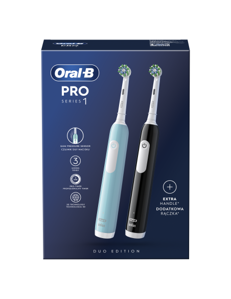 D305.523.3H Pro Series 1 Elektrinis Dantų Šepetėlis Duo pack