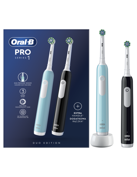 D305.523.3H Pro Series 1 Elektrinis Dantų Šepetėlis Duo pack