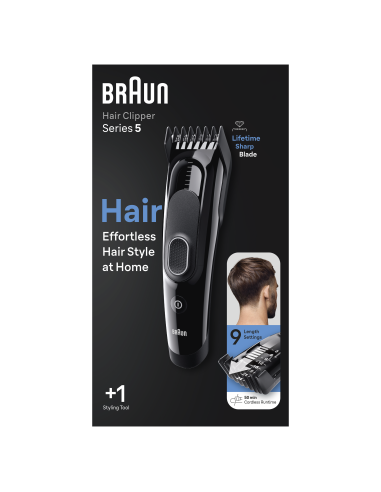 HC5310 Braun Plaukų Kirpimo Mašinėlė