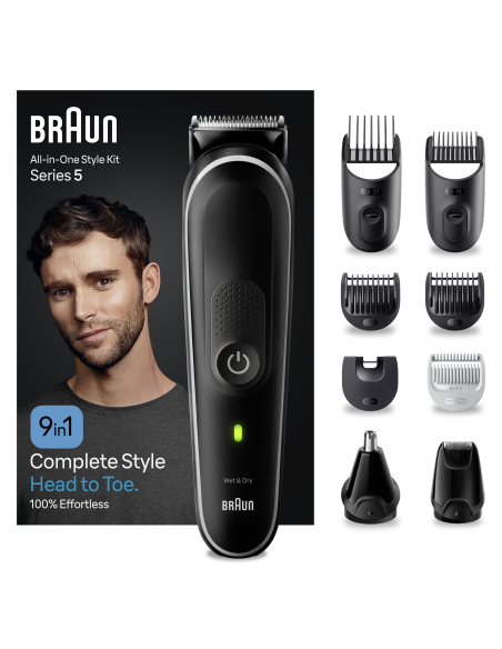 MGK5410 Braun Kirpimo Rinkinys Viskas Viename 9in1