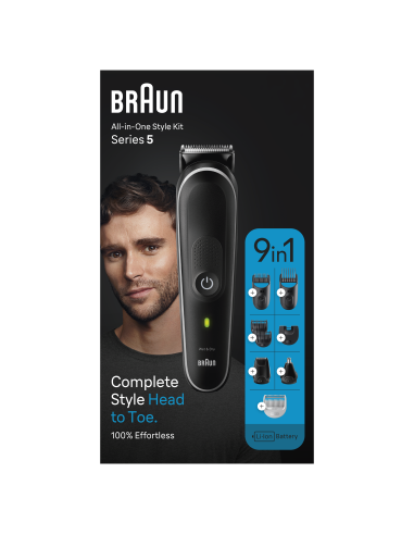 MGK5410 Braun Trimmeri Komplekt 9in1 Piirel