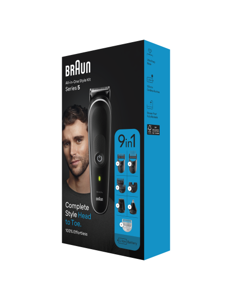 MGK5410 Braun Kirpimo Rinkinys Viskas Viename 9in1