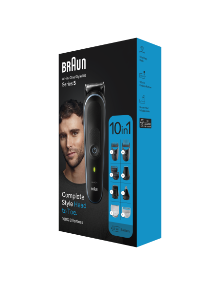 MGK5445 Braun Trimmeri Komplekt 10in1 Piirel