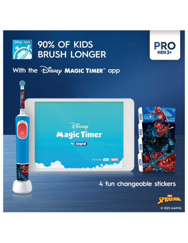 D103.413.2KX Vitality PRO Kids 3+ Spiderman...