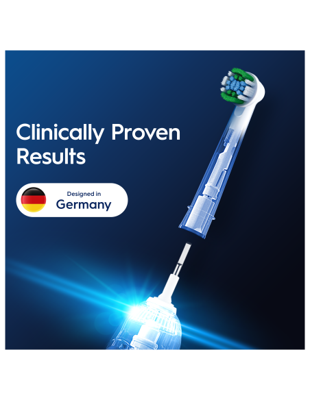 Oral-B EB20-6 Precision Clean Pro Dantų Šepetėlio Galvutės, 6 Vnt.