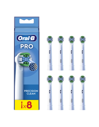 Oral-B EB20-8 Precision Clean Pro Zobu Birstes Uzgaļi, 8 Gab