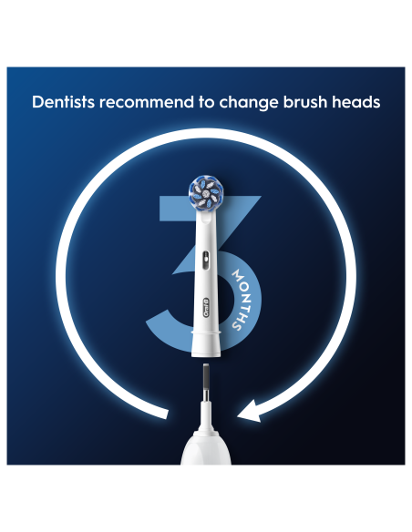 Oral-B EB60-4 Sensitive Clean Pro Zobu Birstes Uzgaļi, 4 Gab