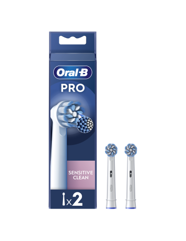 Oral-B EB60-2 Sensitive Clean Pro Zobu Birstes Uzgaļi, 2 Gab