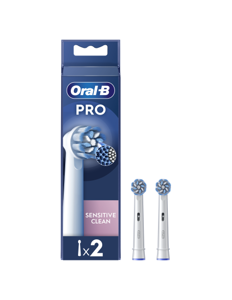 Oral-B EB60-2 Sensitive Clean Pro Zobu Birstes Uzgaļi, 2 Gab