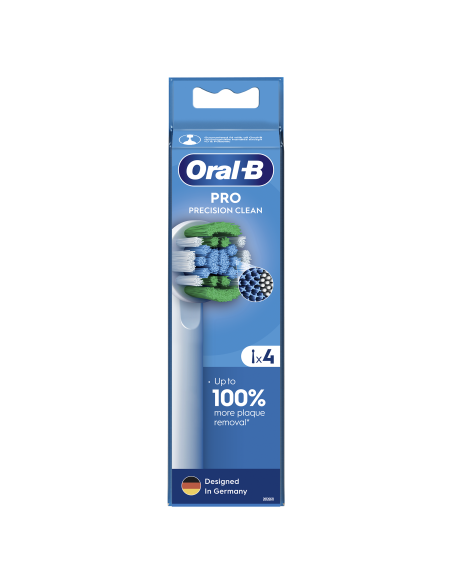 Oral-B EB20-4 Precision Clean Pro Zobu Birstes Uzgaļi, 4 Gab