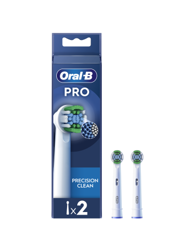 Oral-B EB20-2 Precision Clean Pro Dantų Šepetėlio Galvutės, 2 vnt.