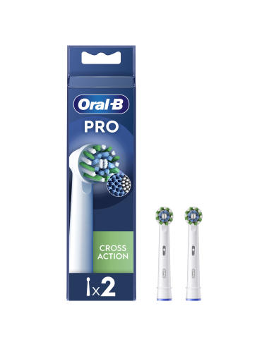 Oral-B EB50-2 Cross Action Pro Dantų Šepetėlio Galvutės, 2 vnt.