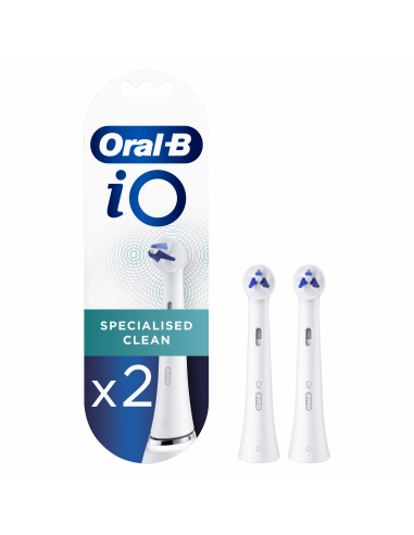 TG-2 Oral-B iO Specialised Clean Keičiamos Dantų Šepetėlio Galvutės 2 vnt.