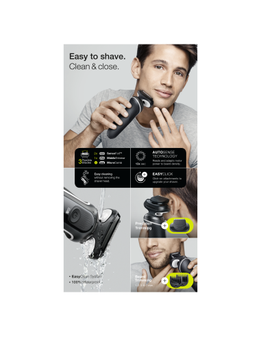 51-W1500s skuveklis Series 5 AutoSense