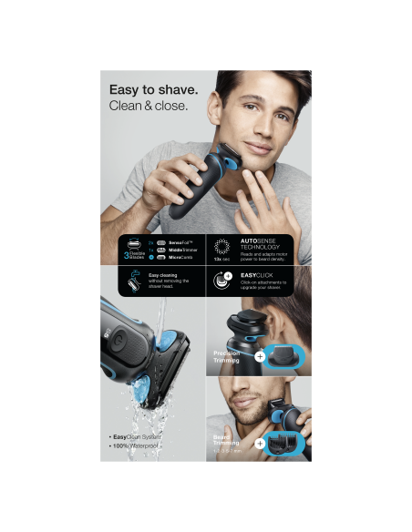 51-M4500cs barzdaskutė Series 5 AutoSense