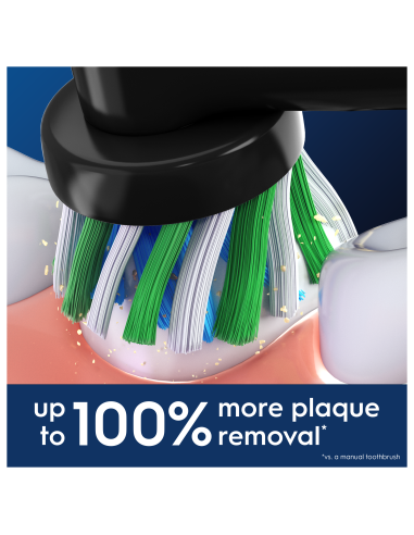 Oral-B EB50-4 Cross Action Pro Black Zobu...