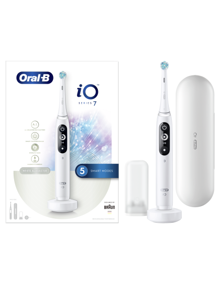 iOM7.1A1.1BD Oral-B iO7 elektriline hambahari White Alabaster