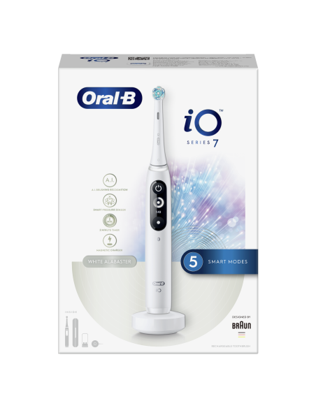 iOM7.1A1.1BD Oral-B iO7 elektriline hambahari White Alabaster