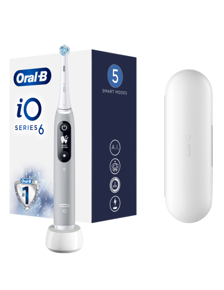 iOM6.1A6.1K Oral-B iO6 elektriline hambahari Grey Opal