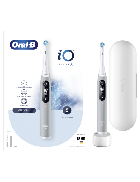 iOM6.1A6.1K Oral-B iO6 elektriline hambahari Grey Opal