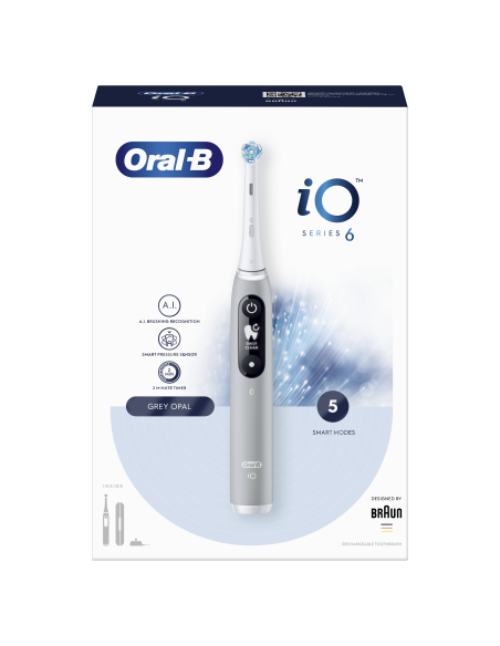 iOM6.1A6.1K Oral-B iO6 elektriline hambahari Grey Opal