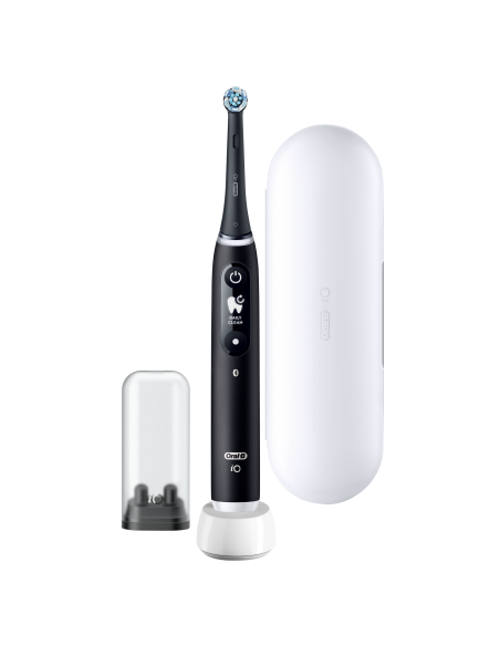 iOM6.1B6.3DK Oral-B iO6 Elektrinis Dantų Šepetėlis Black Onyx