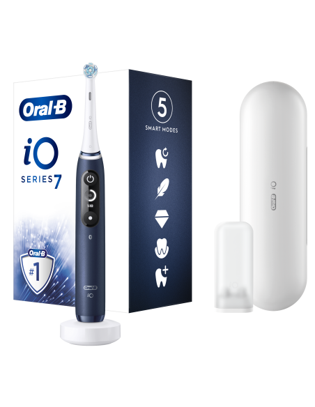 iOM7.1A1.1BD Oral-B iO7 Elektrinis Dantų Šepetėlis Sapphire Blue