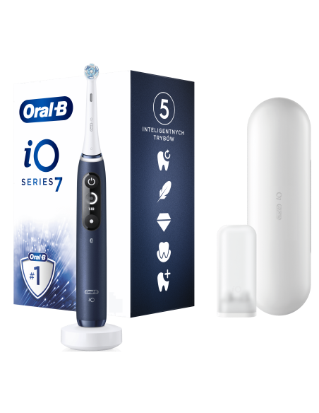 iOM7.1A1.1BD Oral-B iO7 Elektrinis Dantų Šepetėlis Sapphire Blue