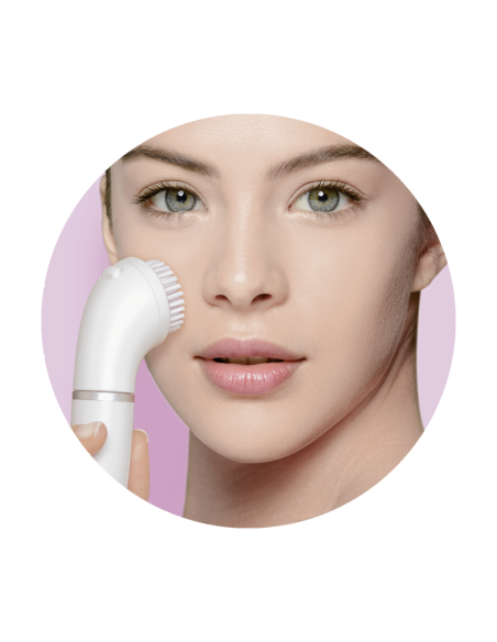 SE810 Braun Face Epilators sejas apmatojumam un birstītes uzgalis