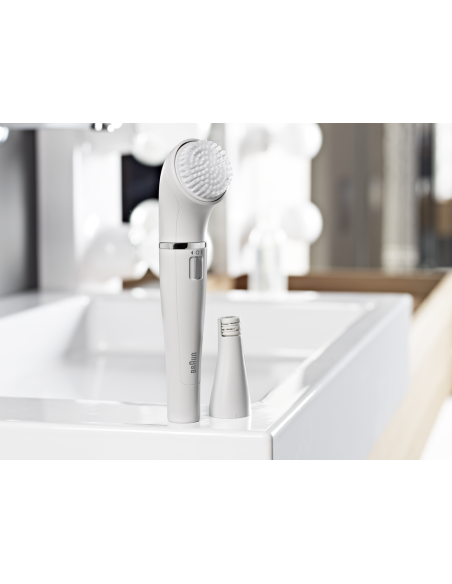 SE810 Braun Face Epilators sejas apmatojumam un birstītes uzgalis