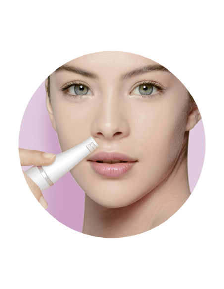 SE810 Braun Face Epilators sejas apmatojumam un birstītes uzgalis