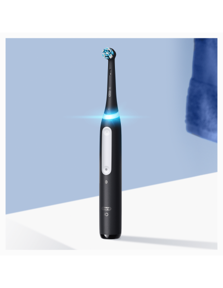 iOG4d.2J6.2K Oral-B iO4 Elektriskā Zobu Birste Lavender Duo Pack Matt Black+Quite White