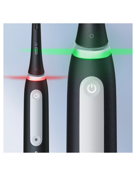 iOG4d.2J6.2K Oral-B iO4 Elektriskā Zobu Birste Lavender Duo Pack Matt Black+Quite White