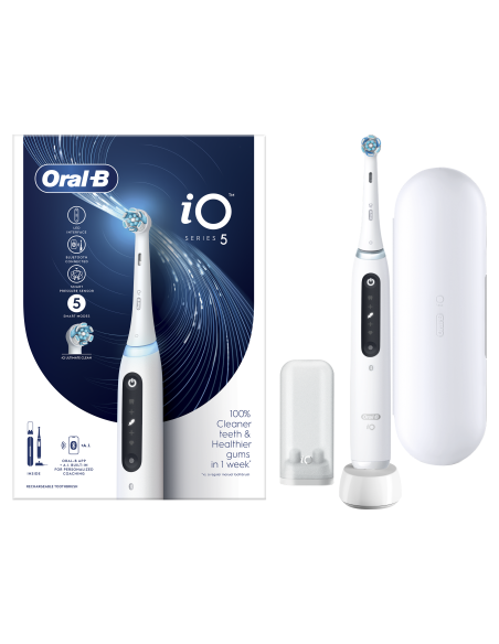 iOG5.1A6.1DK Oral-B iO5 Elektriskā Zobu Birste Quite White 