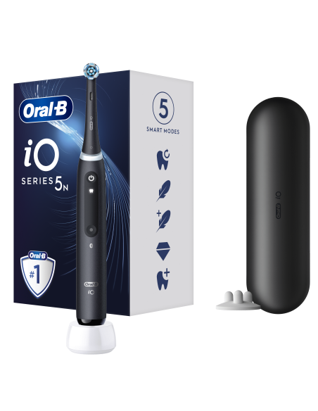 iOG5.1B6.2DK Oral-B iO5 Elektrinis Dantų Šepetėlis Matt Black